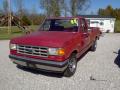 Front 3/4 View of 1988 Ford F150 XLT Lariat Regular Cab #1