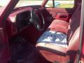  1988 Ford F150 Scarlet Red Interior #15