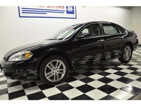 Black Chevrolet Impala LTZ.  Click to enlarge.