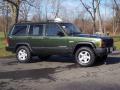  1997 Jeep Cherokee Emerald Green Pearlcoat #11