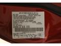 Ford Color Code FL Toreador Red Metallic #17