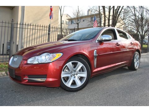 Radiance Red Metallic Jaguar XF Luxury.  Click to enlarge. Radiance Red Metallic Jaguar XF Luxury.  Click to enlarge.