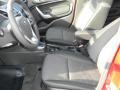  2012 Ford Fiesta Charcoal Black Interior #7