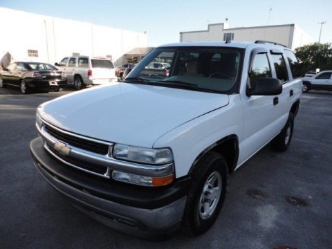 Summit White Chevrolet Tahoe LS.  Click to enlarge.