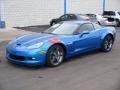 Front 3/4 View of 2010 Chevrolet Corvette Grand Sport Coupe #4