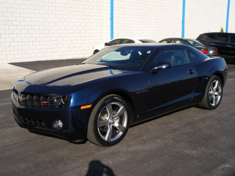 Imperial Blue Metallic Chevrolet Camaro LT/RS Coupe.  Click to enlarge.