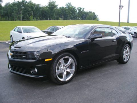 Black Chevrolet Camaro SS Coupe.  Click to enlarge.