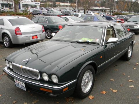 Brooklands Green Jaguar XJ Vanden Plas. Click to enlarge. Brooklands Green Jaguar XJ Vanden Plas. Click to enlarge.