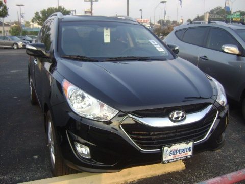 Ash Black Hyundai Tucson GLS AWD.  Click to enlarge.