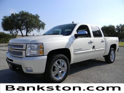 White Diamond Tricoat Chevrolet Silverado 1500 LTZ Crew Cab 4x4. Click to enlarge. White Diamond Tricoat Chevrolet Silverado 1500 LTZ Crew Cab 4x4. Click to enlarge.