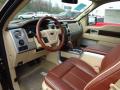  2012 Ford F150 King Ranch Chaparral Leather Interior #10