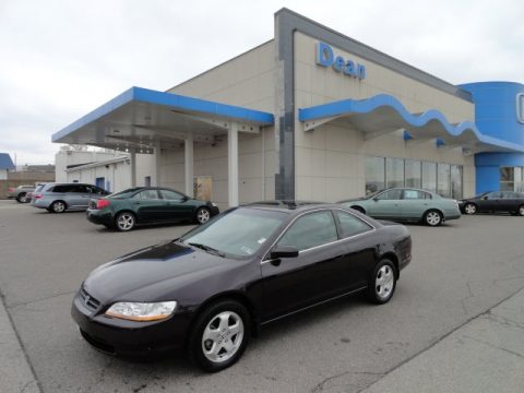 Black Currant Pearl Honda Accord EX V6 Coupe.  Click to enlarge.