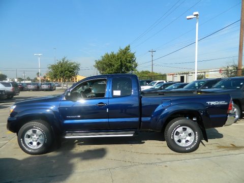 Nautical Blue Metallic Toyota Tacoma V6 TRD Access Cab 4x4.  Click to enlarge.