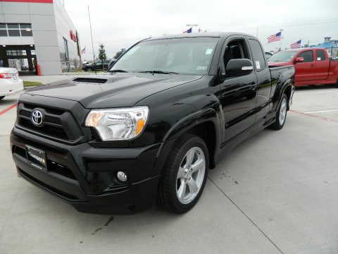 Black Toyota Tacoma X-Runner.  Click to enlarge.