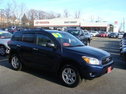 Nautical Blue Metallic Toyota RAV4 4WD.  Click to enlarge.