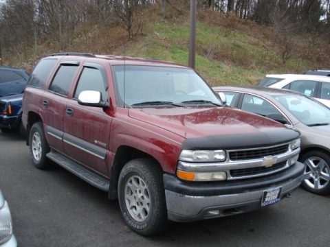 Redfire Metallic Chevrolet Tahoe LS 4x4.  Click to enlarge.