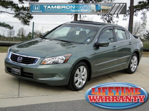 Mystic Green Metallic Honda Accord EX Sedan.  Click to enlarge.