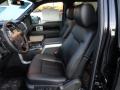  2012 Ford F150 Black Interior #10