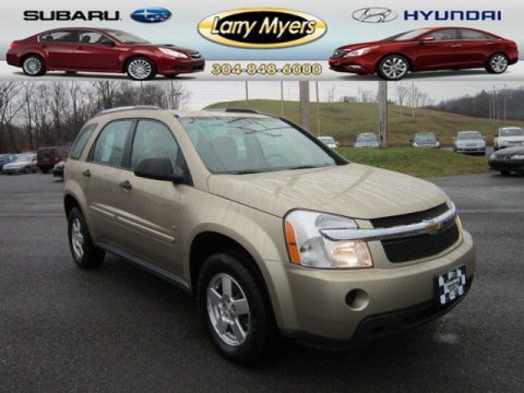 Sandstone Metallic Chevrolet Equinox LS AWD.  Click to enlarge.