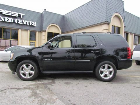 Black Chevrolet Tahoe LT 4x4.  Click to enlarge.