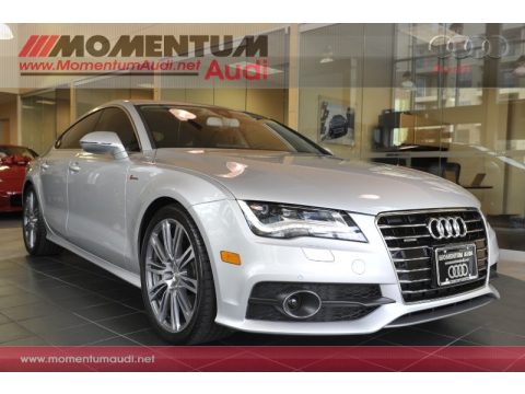 Ice Silver Metallic Audi A7 3.0T quattro Premium.  Click to enlarge.