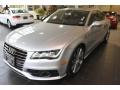 Front 3/4 View of 2012 Audi A7 3.0T quattro Premium #3