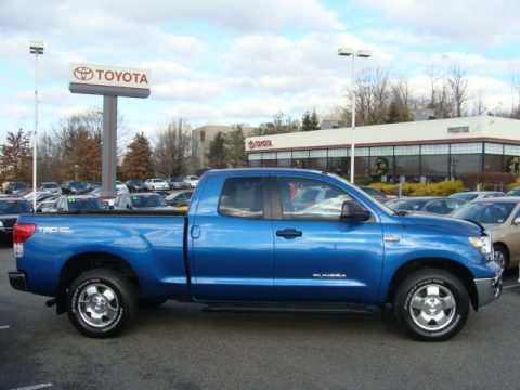 Blue Streak Metallic Toyota Tundra TRD Double Cab 4x4.  Click to enlarge.