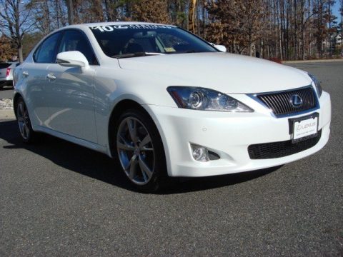 Starfire White Pearl Lexus IS 350.  Click to enlarge.