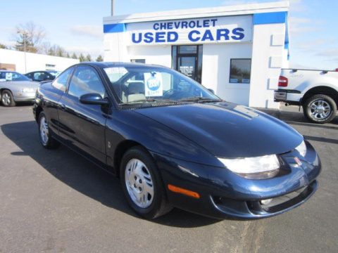 Dark Blue Saturn S Series SC2 Coupe.  Click to enlarge.