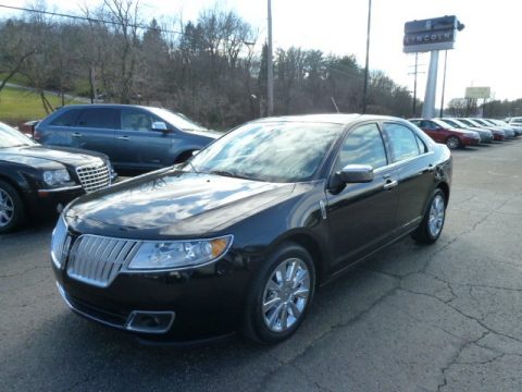 Tuxedo Black Metallic Lincoln MKZ FWD.  Click to enlarge.
