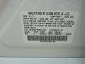 Infiniti Color Code QAA Moonlight White #27