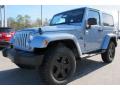 Front 3/4 View of 2012 Jeep Wrangler Sahara Arctic Edition 4x4 #3