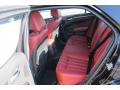  2012 Chrysler 300 Black/Radar Red Interior #7