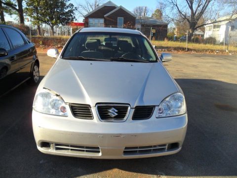 Titanium Silver Metallic Suzuki Forenza Sedan.  Click to enlarge.