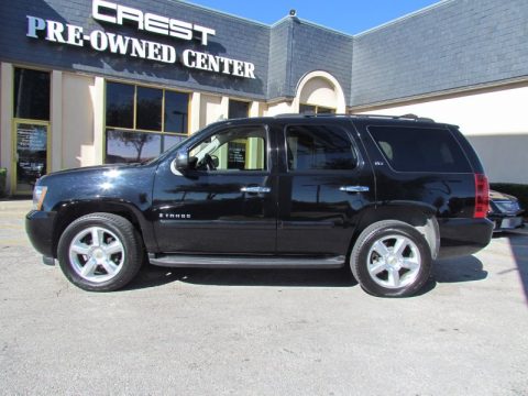 Black Chevrolet Tahoe LTZ.  Click to enlarge.