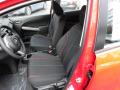  2012 Mazda MAZDA2 Black w/Red Piping Interior #10