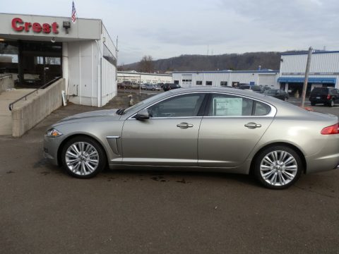 Cashmere Metallic Jaguar XF Portfolio.  Click to enlarge.