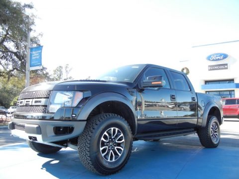 Tuxedo Black Metallic Ford F150 SVT Raptor SuperCrew 4x4.  Click to enlarge.