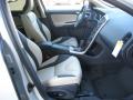  2012 Volvo XC60 R Design Soft Beige/Black Inlay Interior #19