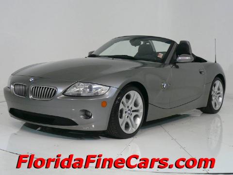 Sterling Grey Metallic BMW Z4 3.0i Roadster. Click to enlarge. Sterling Grey Metallic BMW Z4 3.0i Roadster. Click to enlarge.