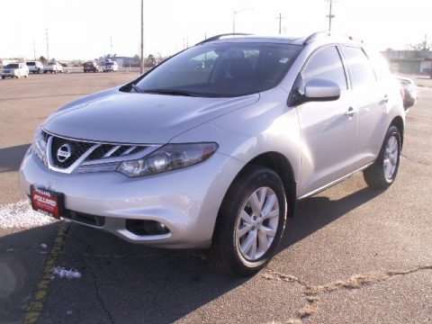 Brilliant Silver Nissan Murano SL AWD.  Click to enlarge.