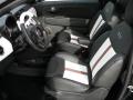  2012 Fiat 500 500 by Gucci Nero (Black) Interior #16