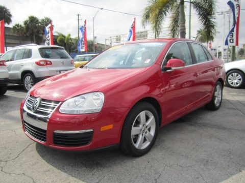 2009+vw+jetta+red