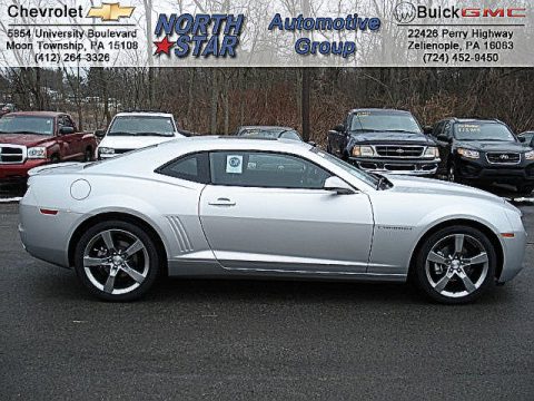 Silver Ice Metallic Chevrolet Camaro LT/RS Coupe.  Click to enlarge.