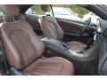  2009 Mercedes-Benz CLK Tobacco Brown Interior #10