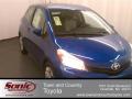 2012 Toyota Yaris L 3 Door Blazing Blue Pearl