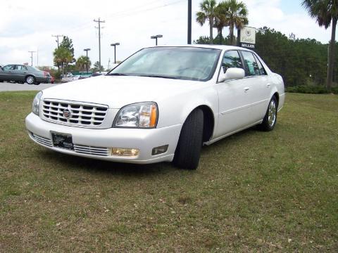 White Diamond Cadillac DeVille DTS.  Click to enlarge.