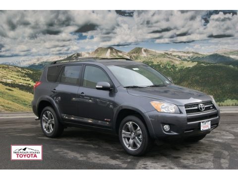 Magnetic Gray Metallic Toyota RAV4 V6 Sport 4WD.  Click to enlarge.