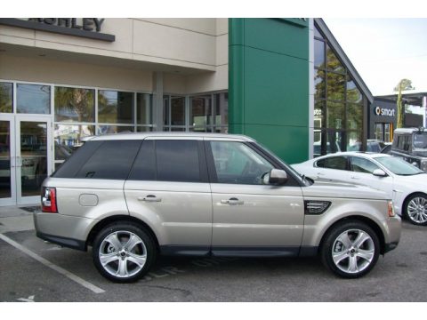 Ipanema Sand Metallic Land Rover Range Rover Sport HSE LUX.  Click to enlarge.
