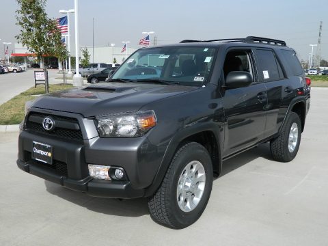 Magnetic Gray Metallic Toyota 4Runner Trail 4x4.  Click to enlarge.
